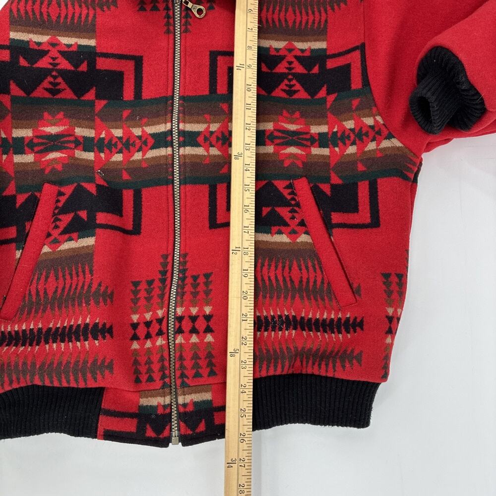 Vintage Pendelton Jacket Men Medium Wool Aztec High Grade Western Wear Rancher - Picture 16 of 16